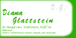 diana glattstein business card